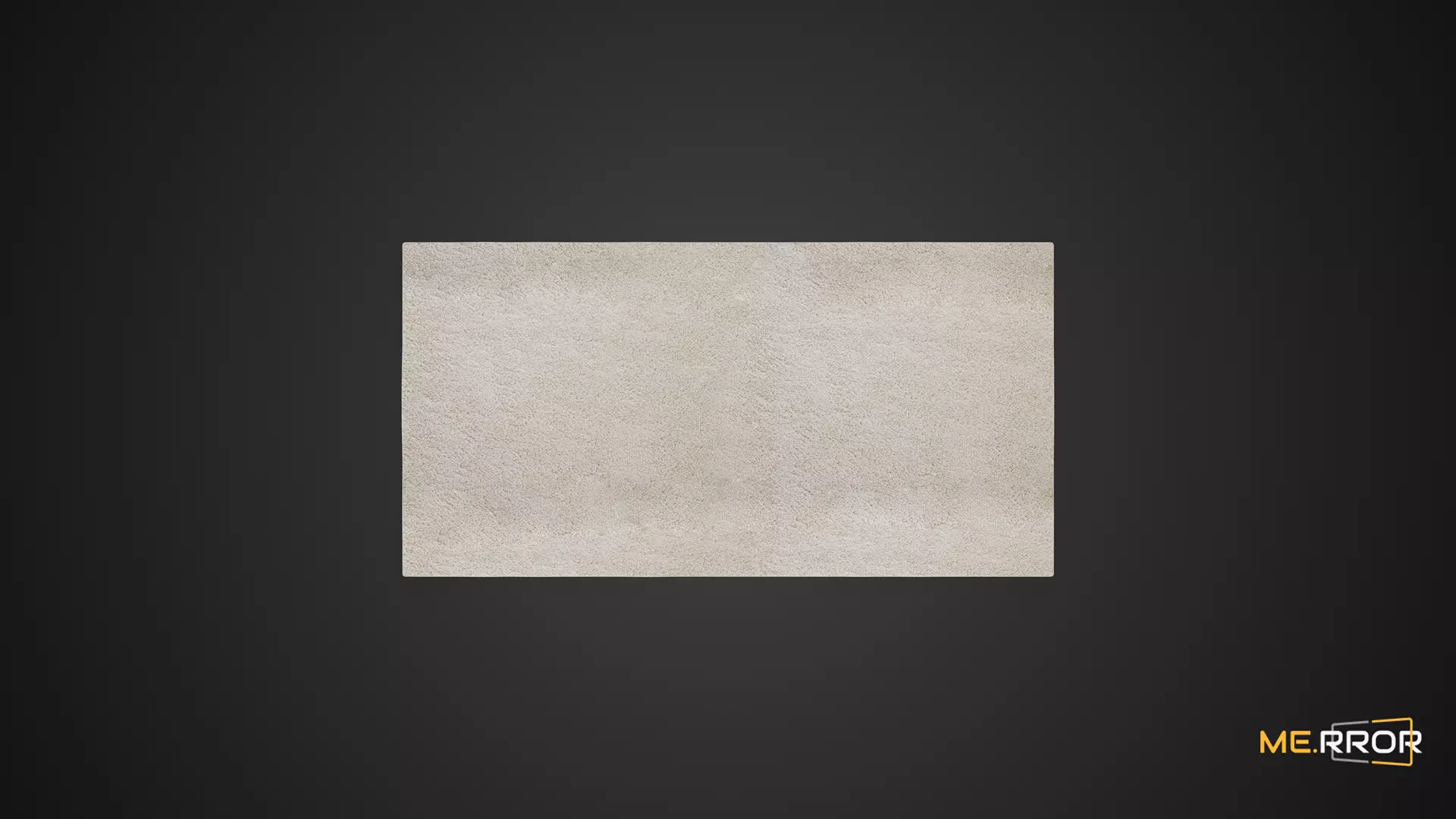 Game Ready Fleece Rug Low-poly 3D model_0