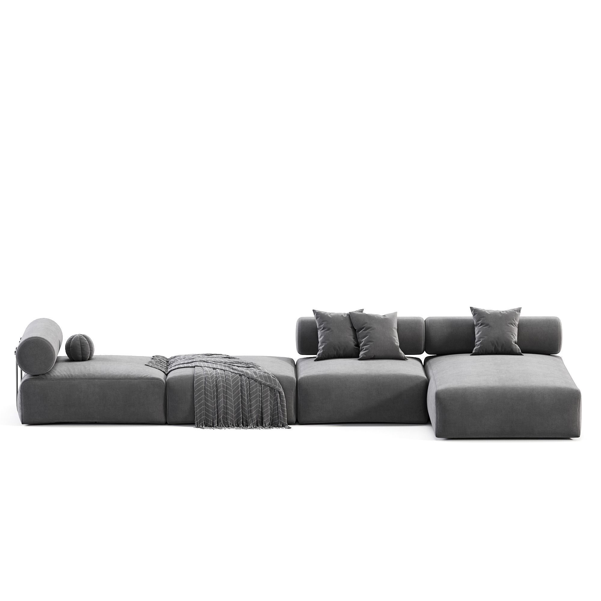 Shinto Corner Sofa 3D model_4