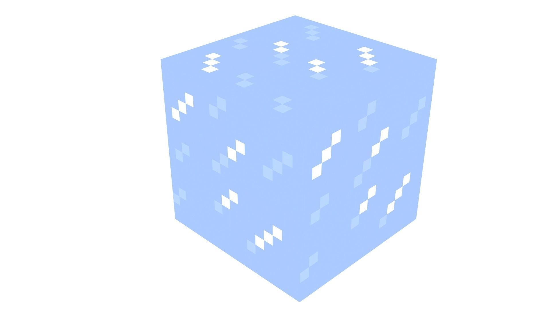 Minecraft Ice Blocks 3D model | CGTrader