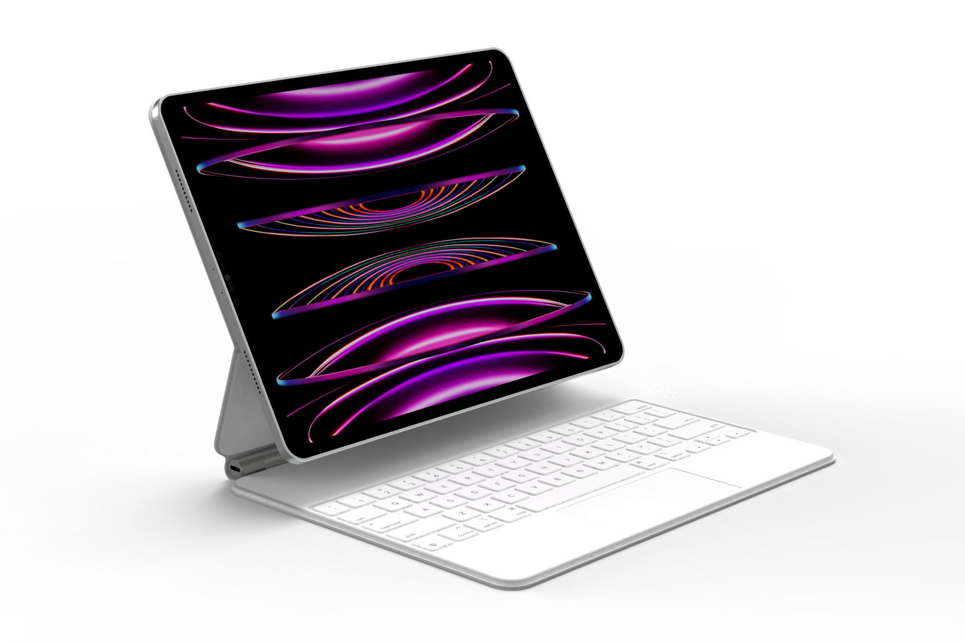 Apple Magic Keyboard for iPad Pro  3D model_2