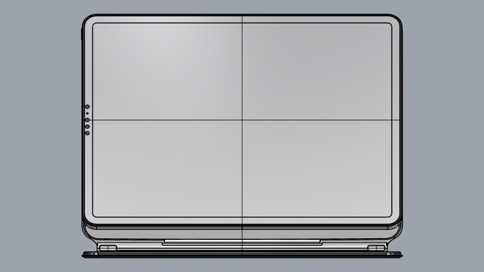 Apple Magic Keyboard for iPad Pro  3D model_12