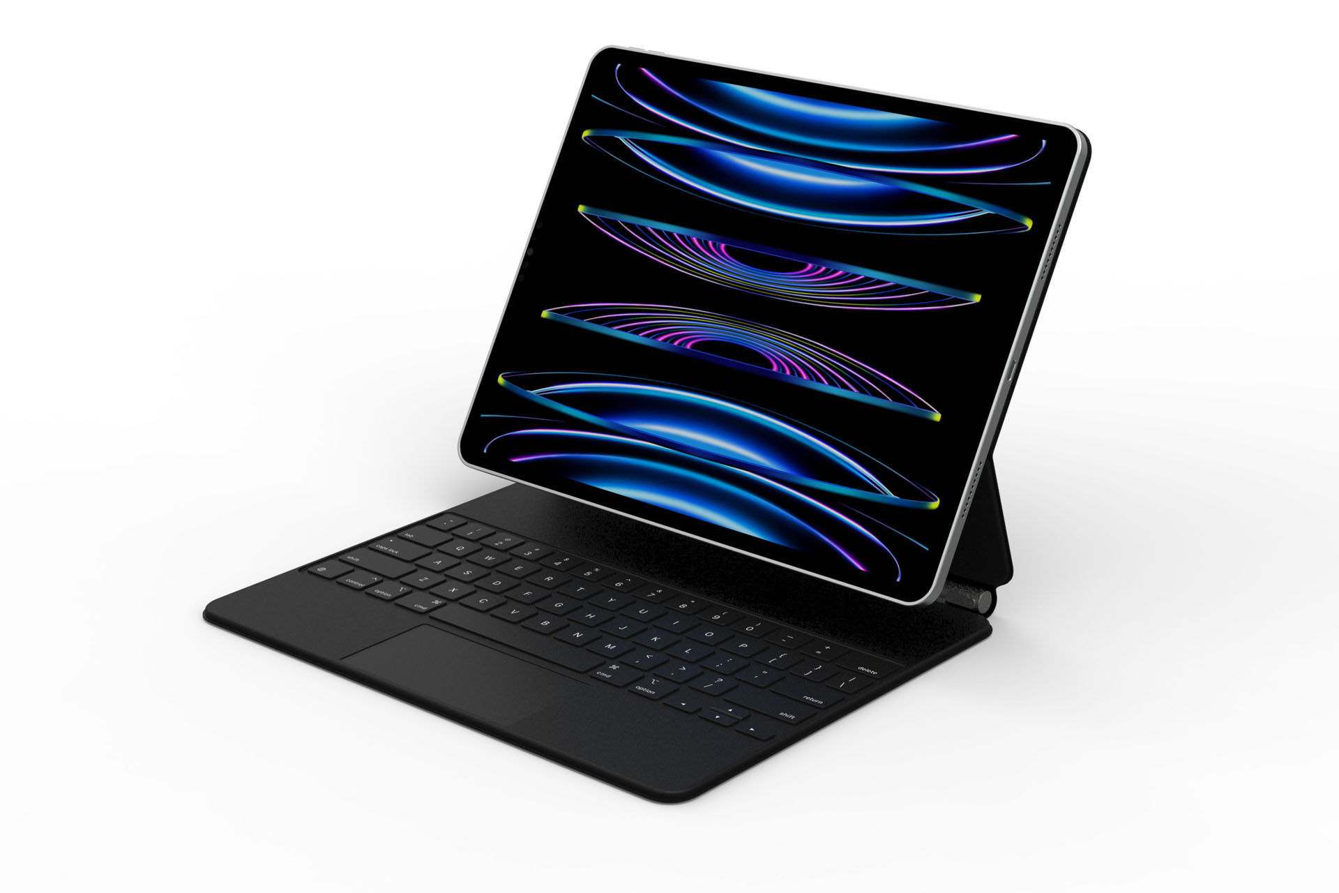 Apple Magic Keyboard for iPad Pro  3D model_3