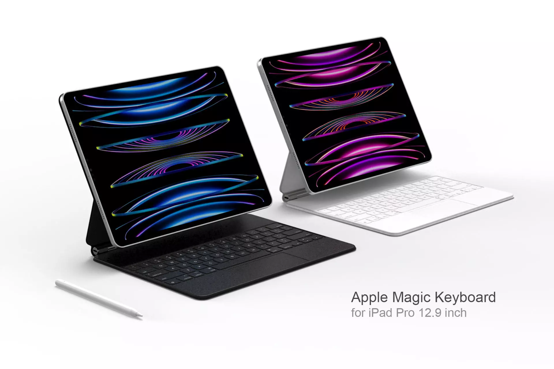 Apple Magic Keyboard for iPad Pro  3D model_0