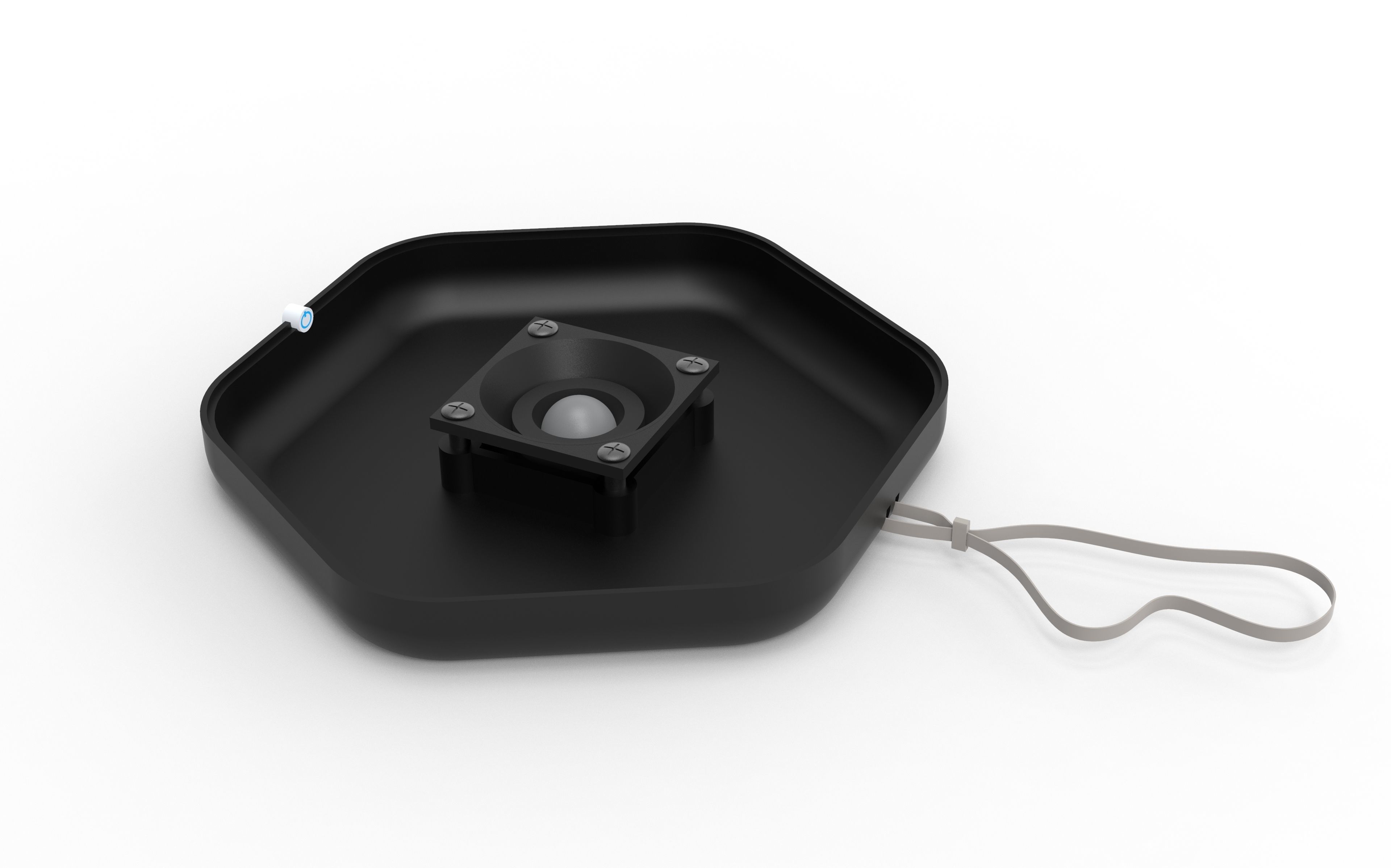 Portable Bluetooth Speaker 3D model_2