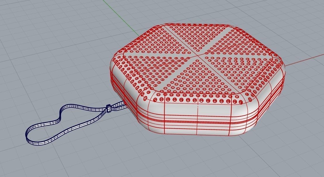 Portable Bluetooth Speaker 3D model_6