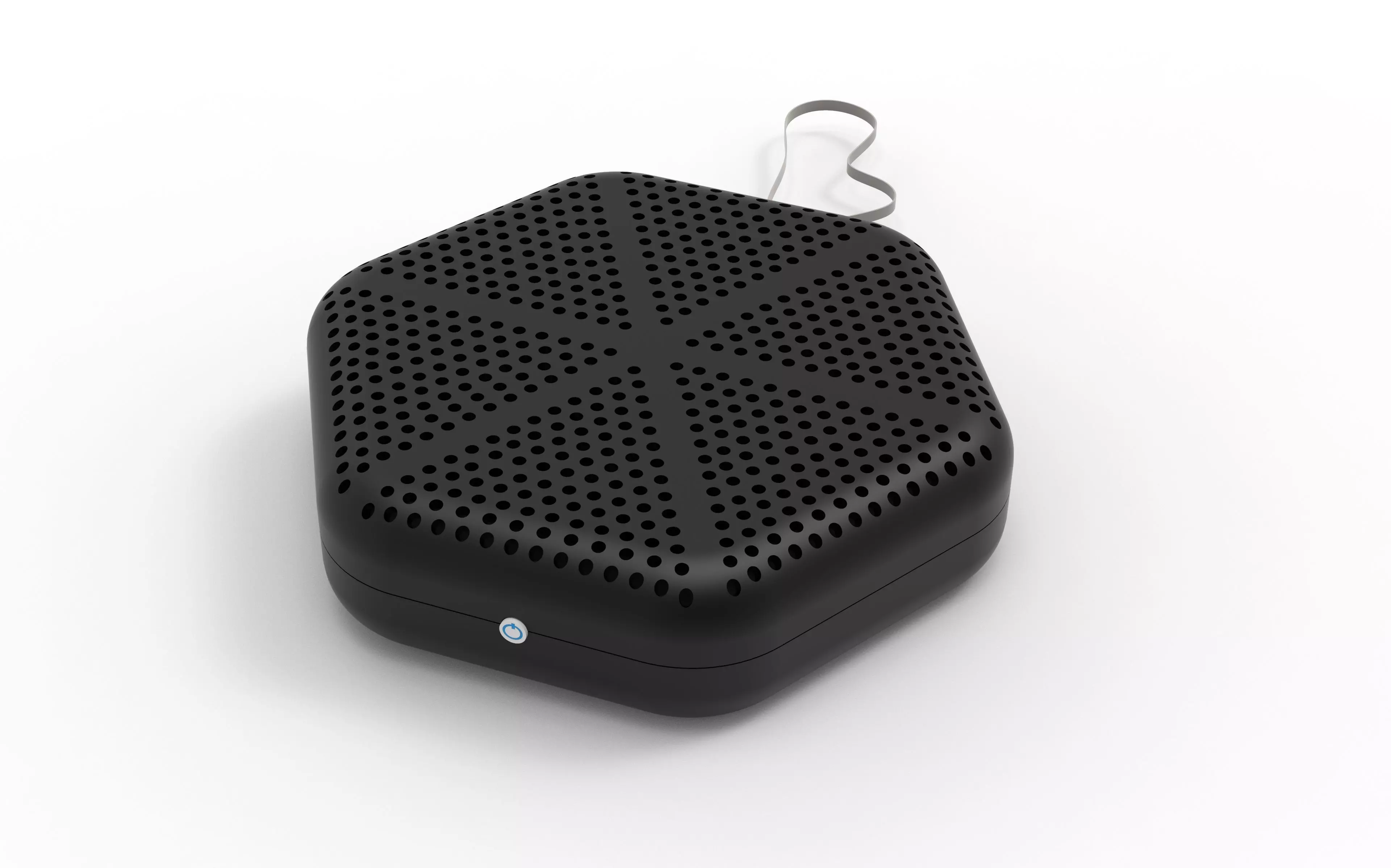 Portable Bluetooth Speaker 3D model_0