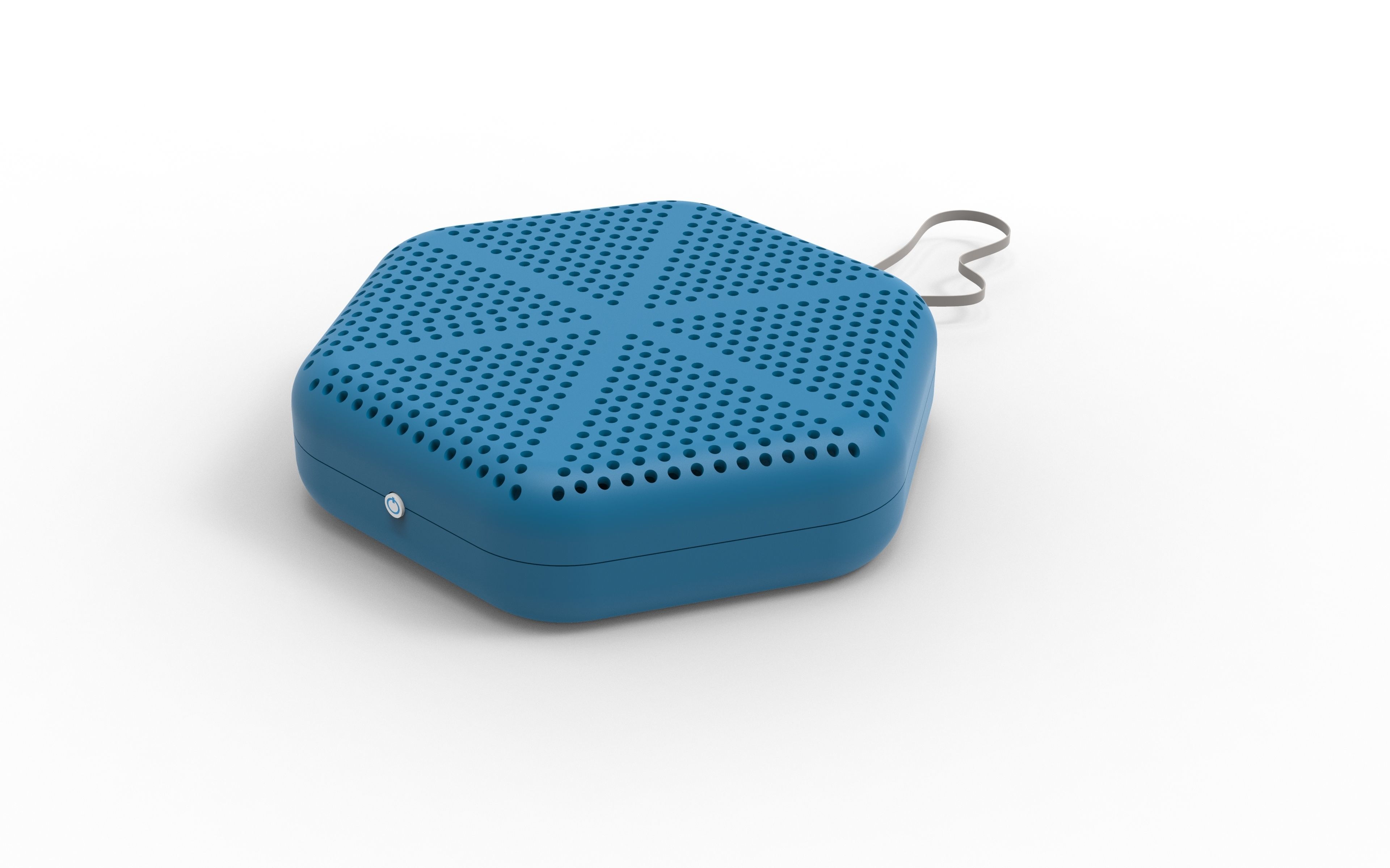 Portable Bluetooth Speaker 3D model_9