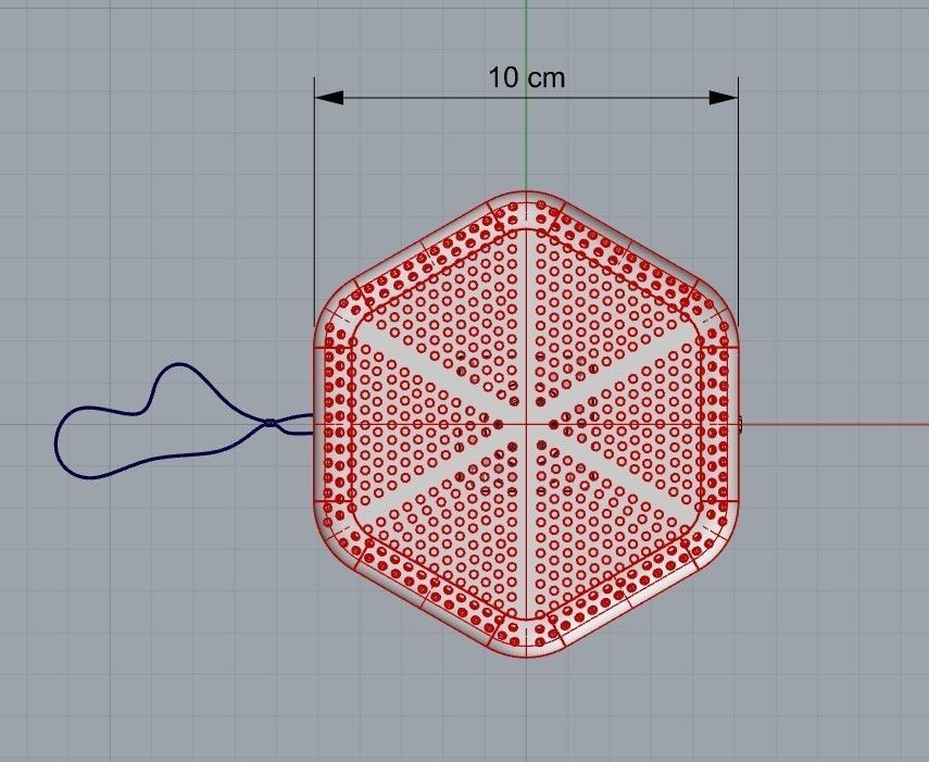 Portable Bluetooth Speaker 3D model_7