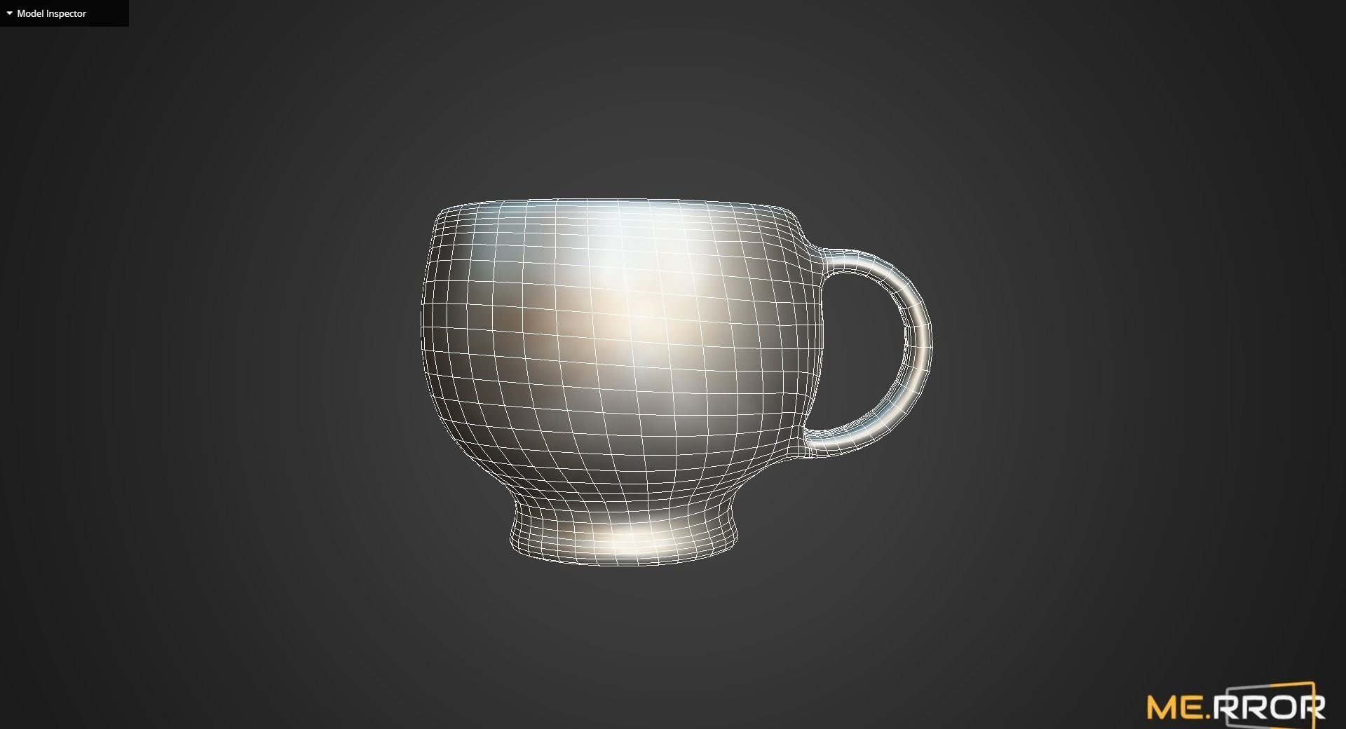 Korean Celadon Cup Low-poly 3D model_10