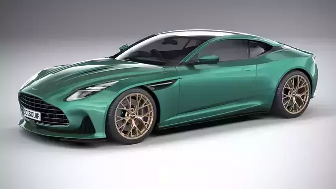 Aston Martin DB12 2024 3D model
