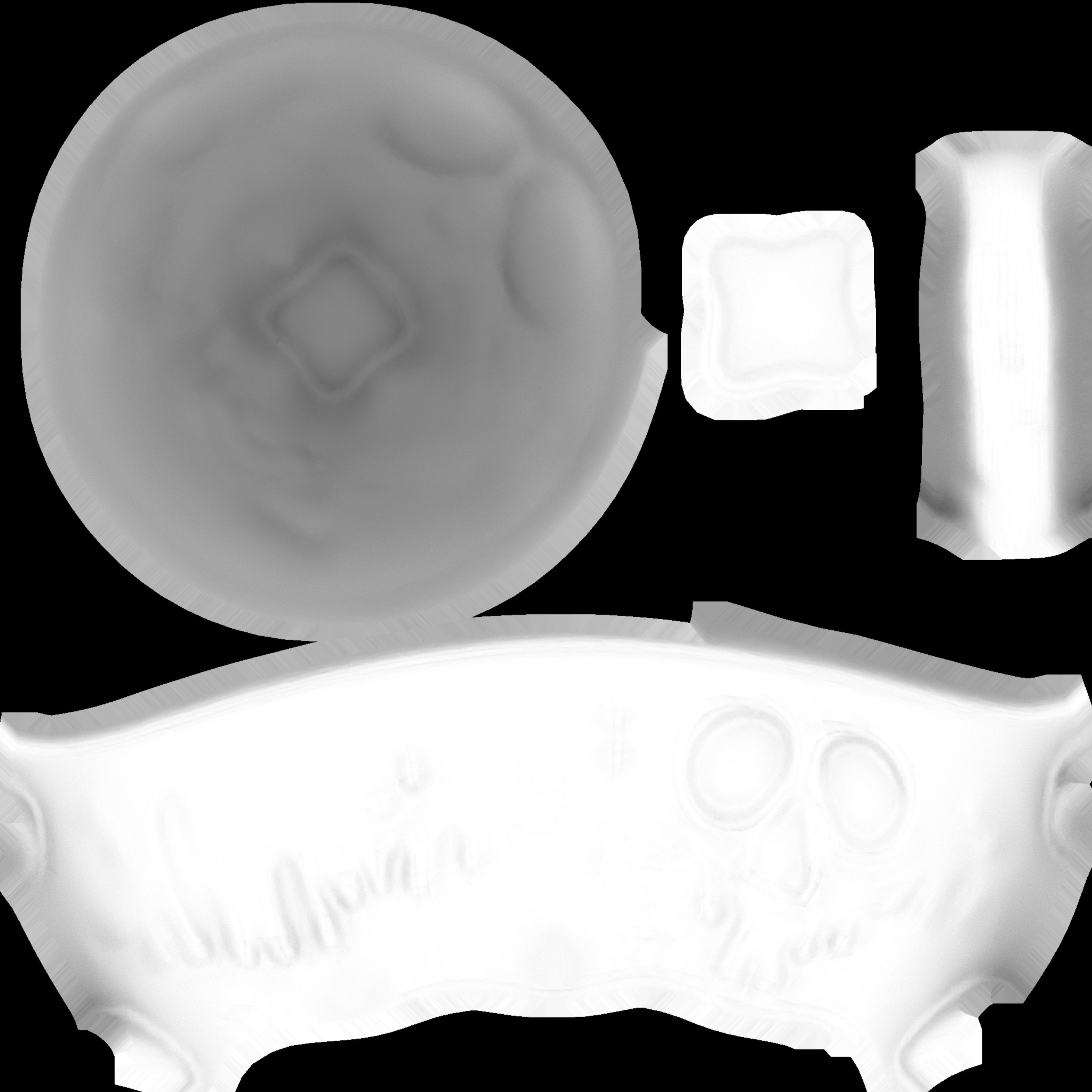 Game Ready Poison Apple Mug Cup Low-poly 3D model_15