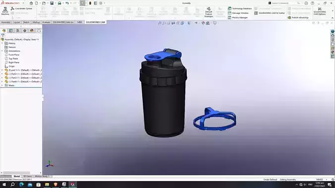 Bottle Shaker 3D print model