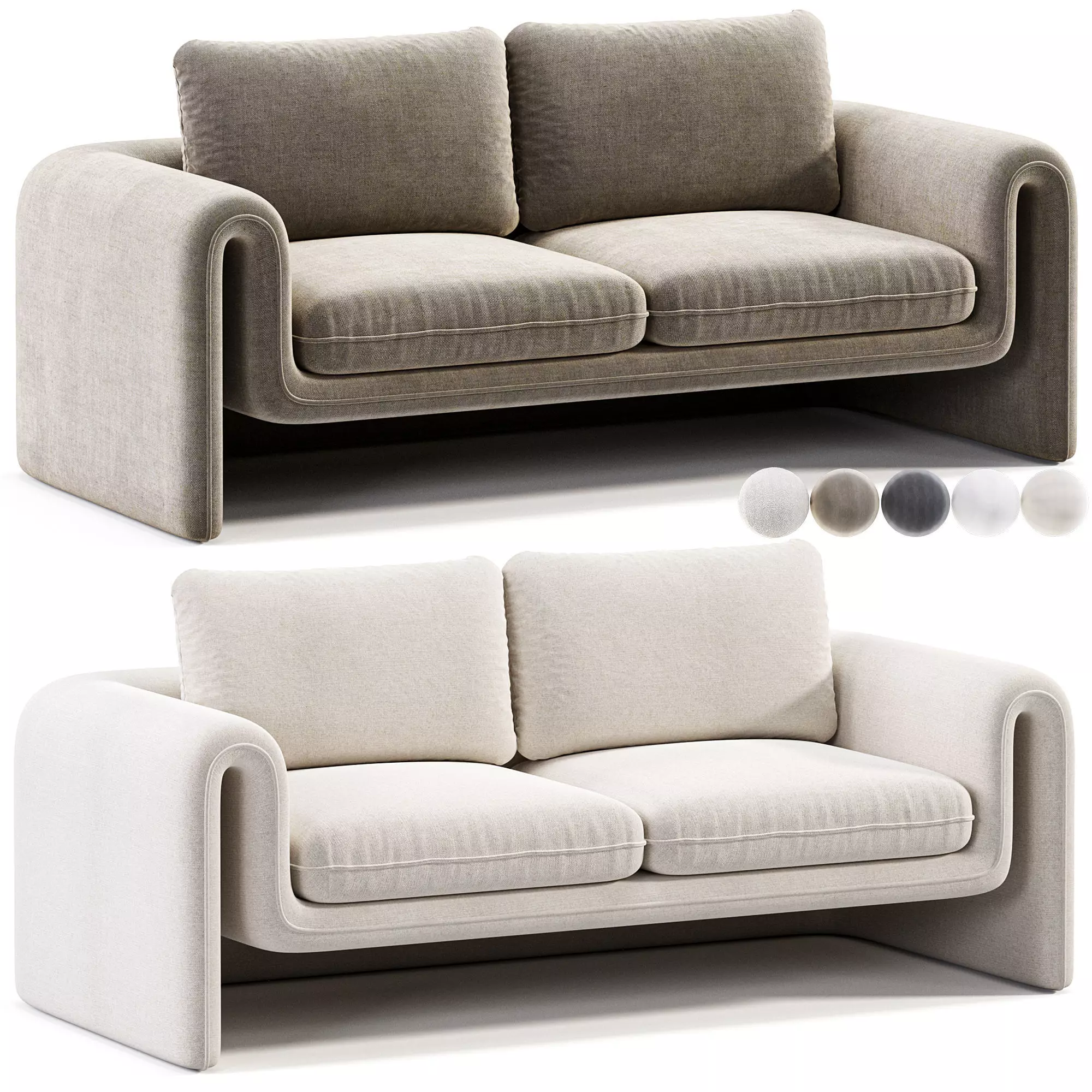 ADYA SOFA 3D model_0