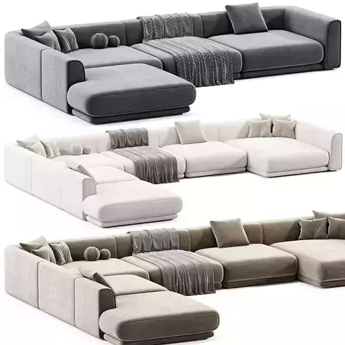 Baxter Rafael Sofa 3D model