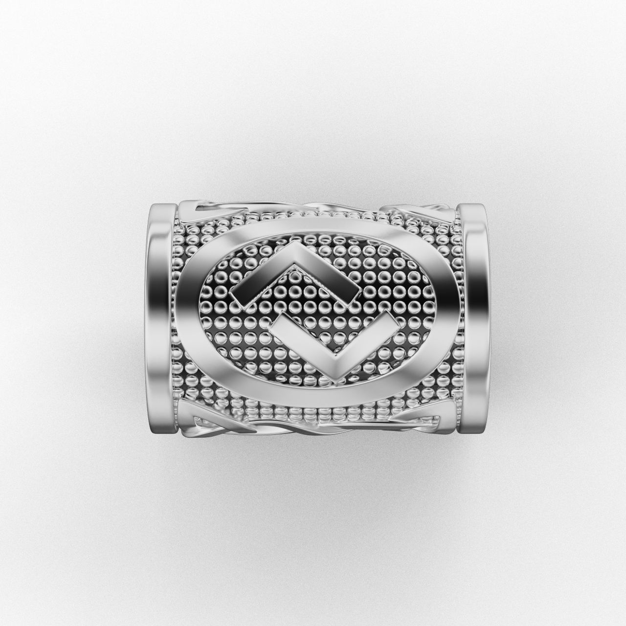 Rune Charm Jera 3D print model_8