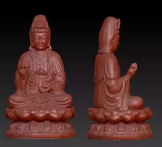 QUAN AM NGOI 3D print model