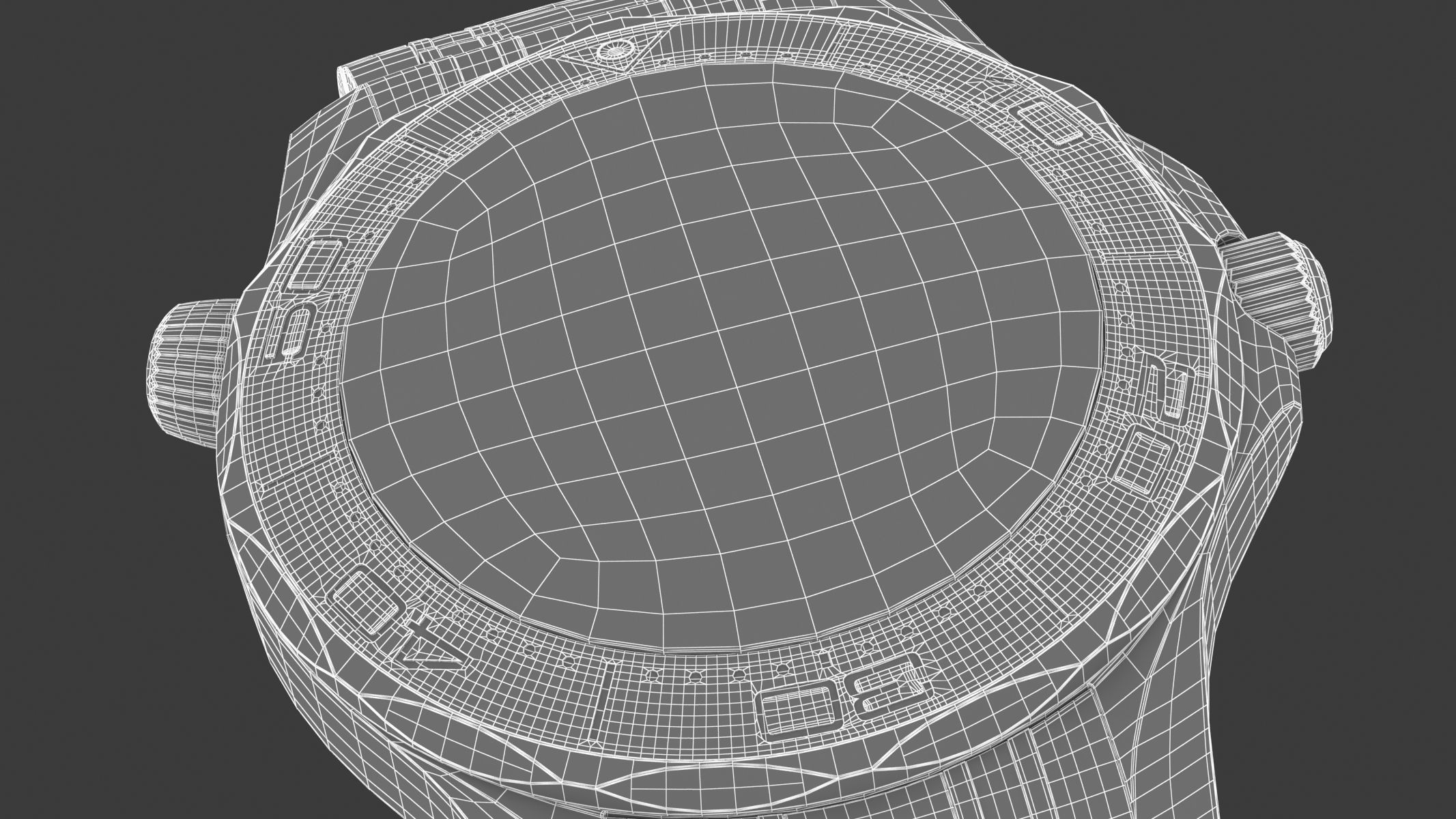  Omega Seamaster Diver on Steel 3D model_12