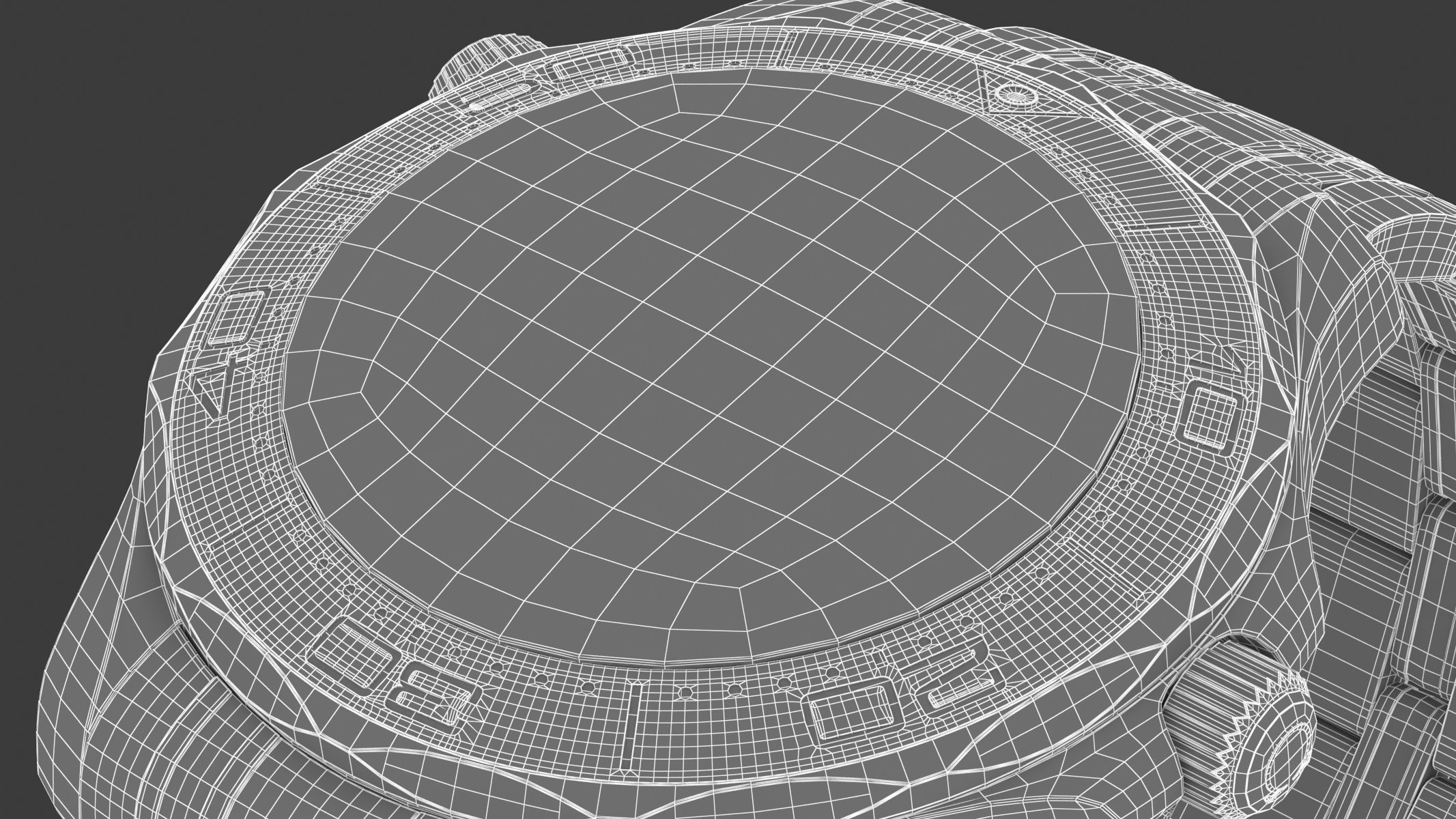  Omega Seamaster Diver on Steel 3D model_13