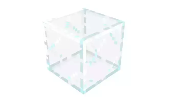 Minecraft Glass Block 3D model