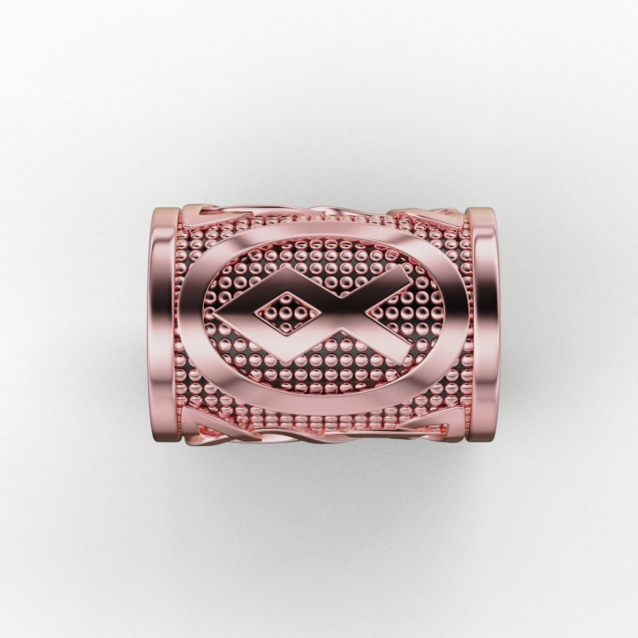 Rune Charm Othala 3D print model_6