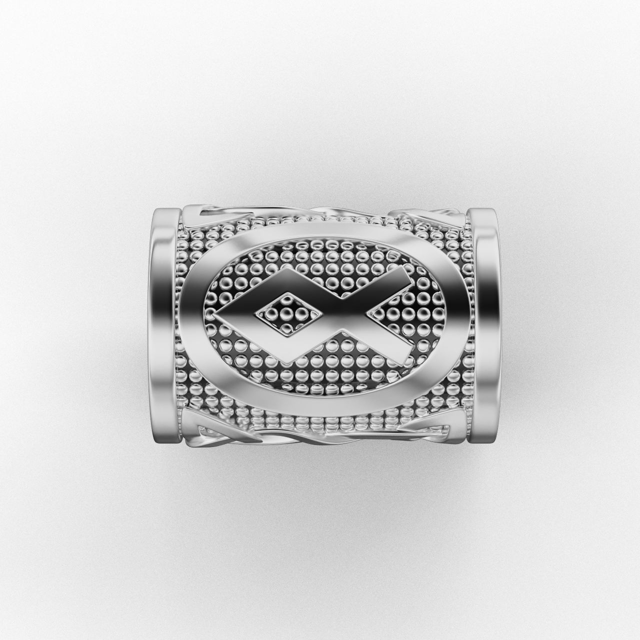 Rune Charm Othala 3D print model_8