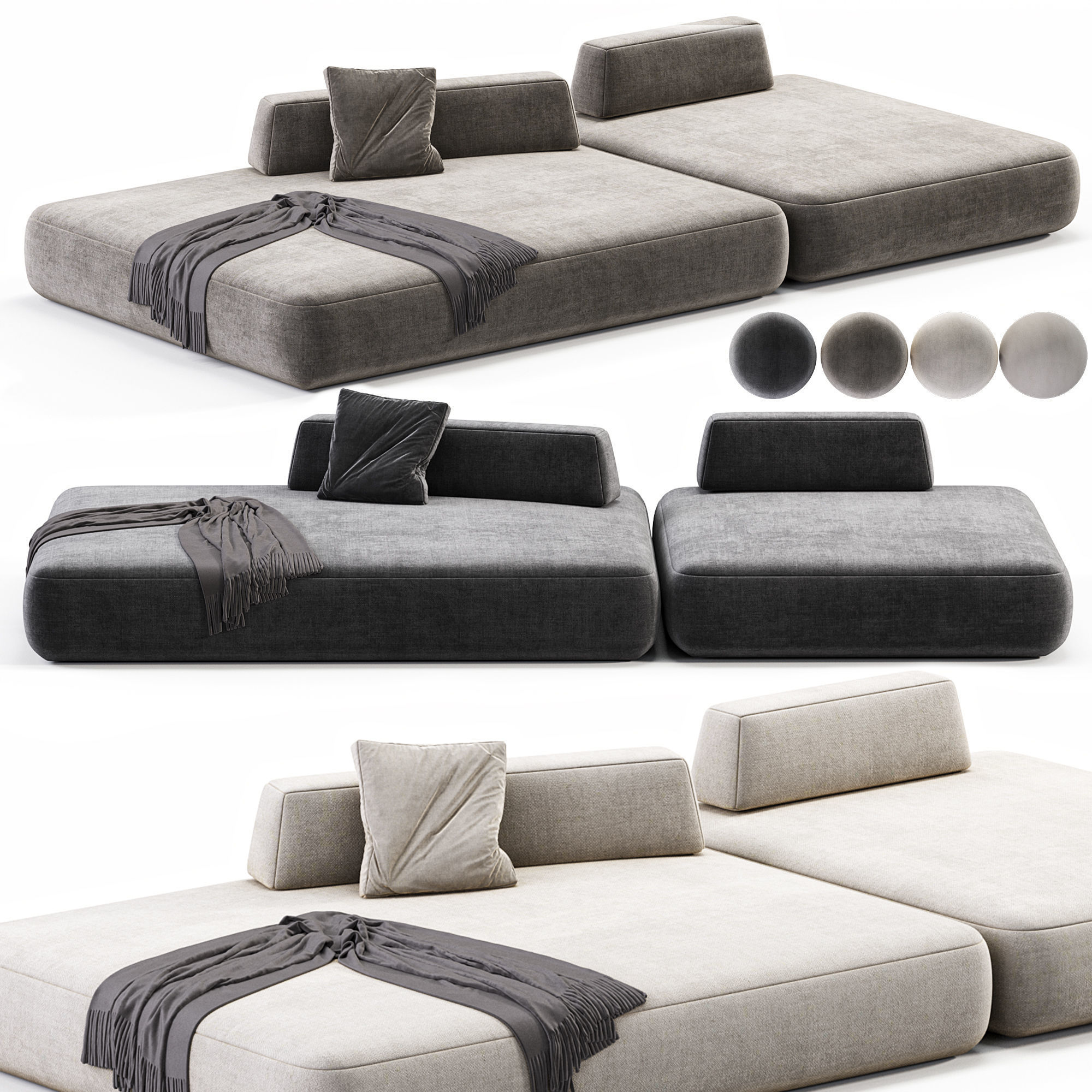 BOCA TOMMY Sofa 2 3D model_1
