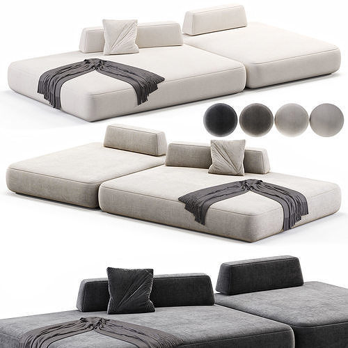BOCA TOMMY Sofa 2 3D model