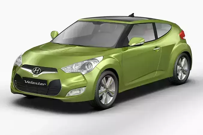2012 Hyundai Veloster 3D model