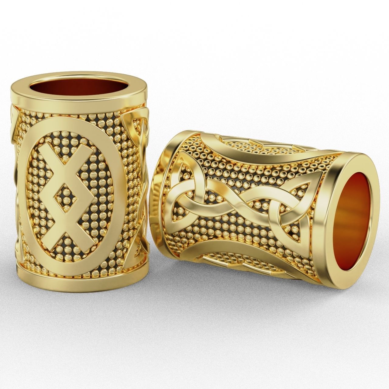 Rune Charm  Ingwaz 3D print model_1