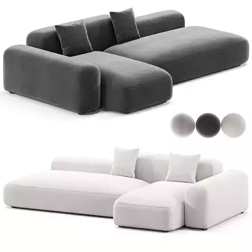 BUBBLE Sofa By Formmebel