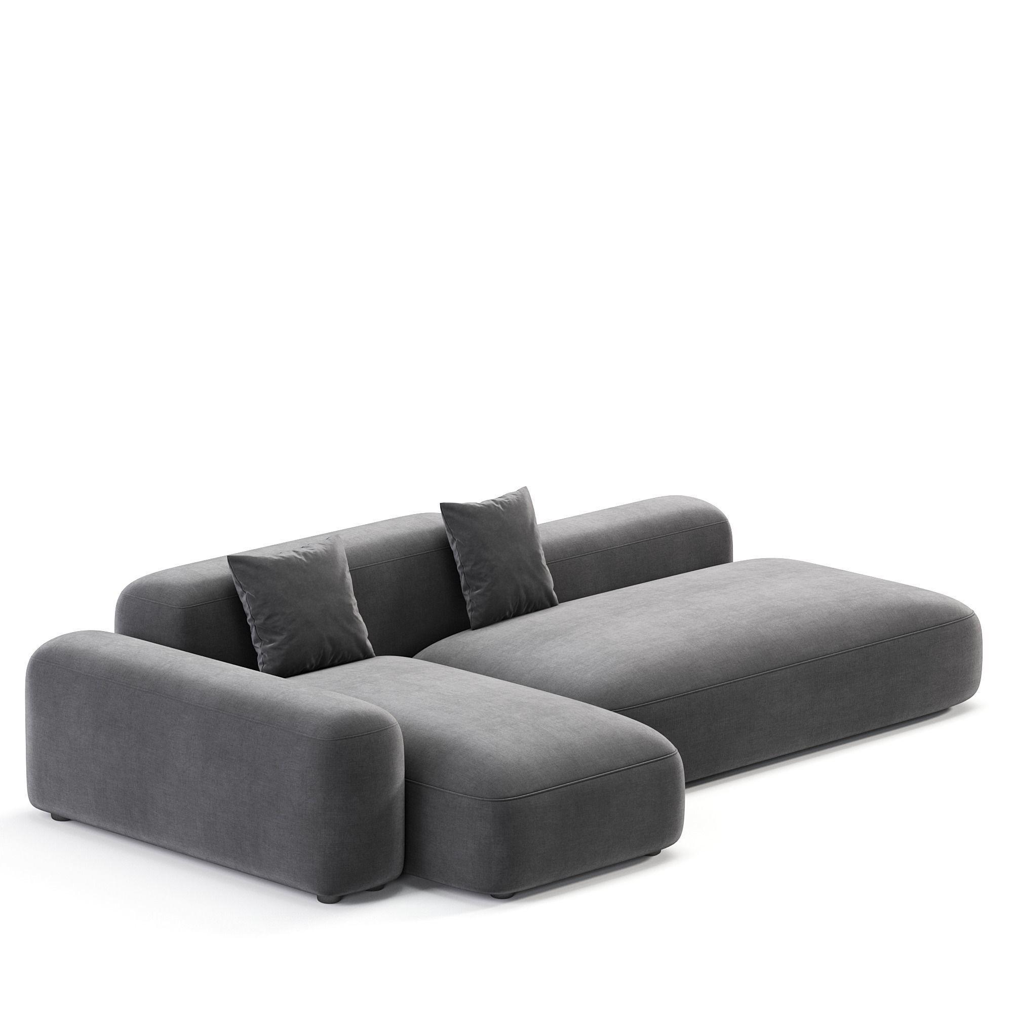 BUBBLE Sofa By Formmebel 3D model_3