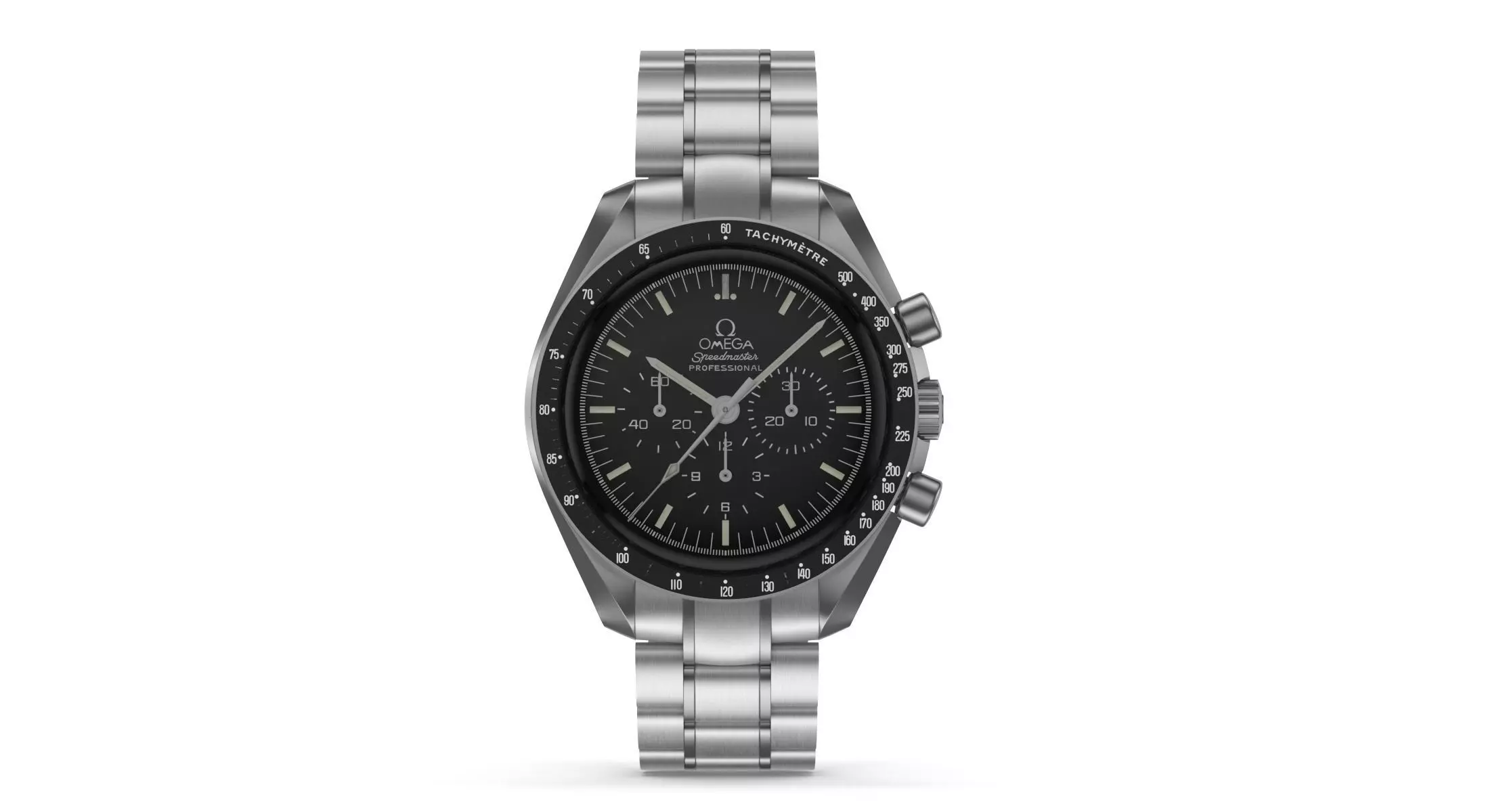 Omega Speedmaster Professional Moonwatch 3D model_0