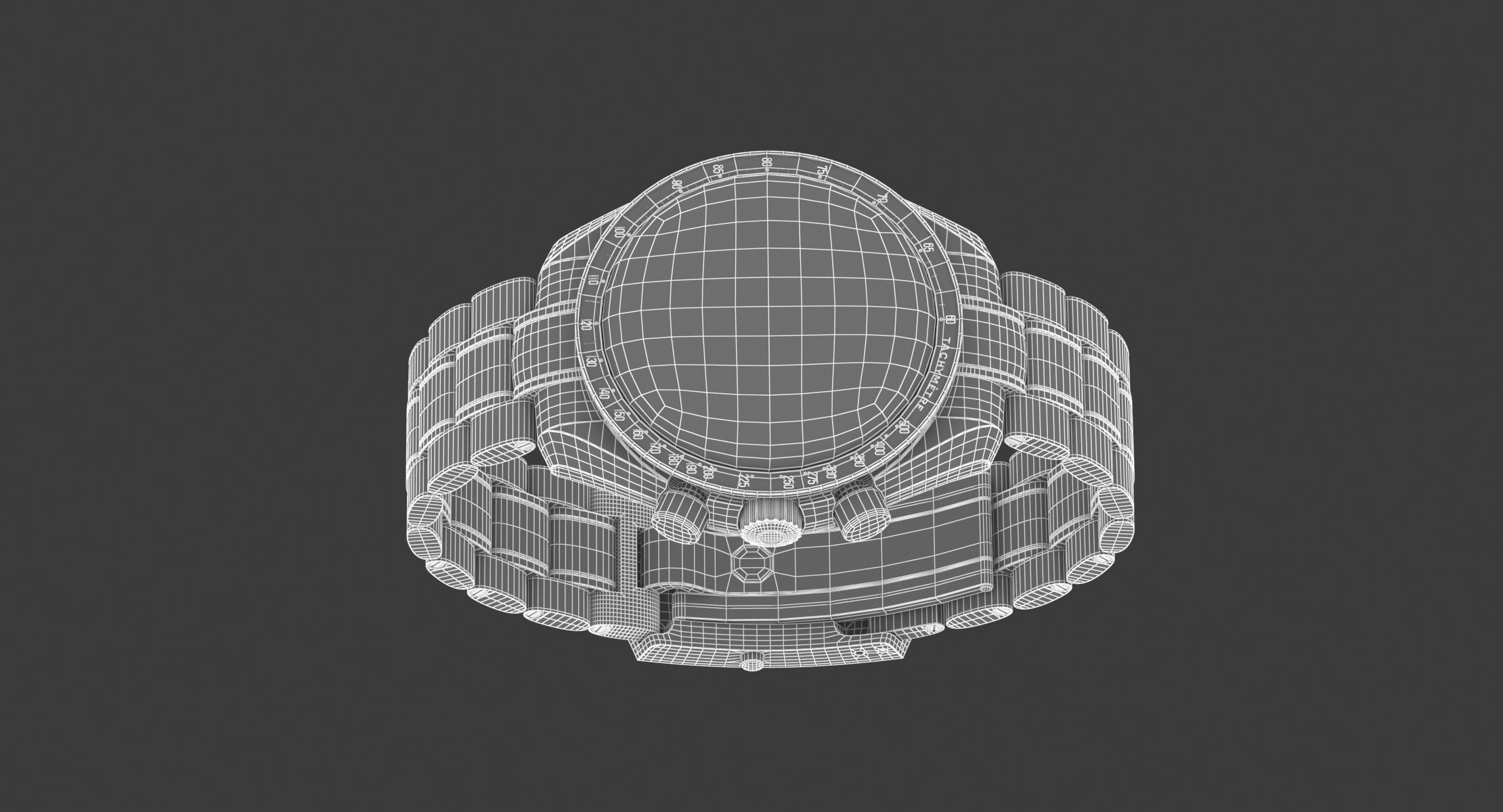 Omega Speedmaster Professional Moonwatch 3D model_17