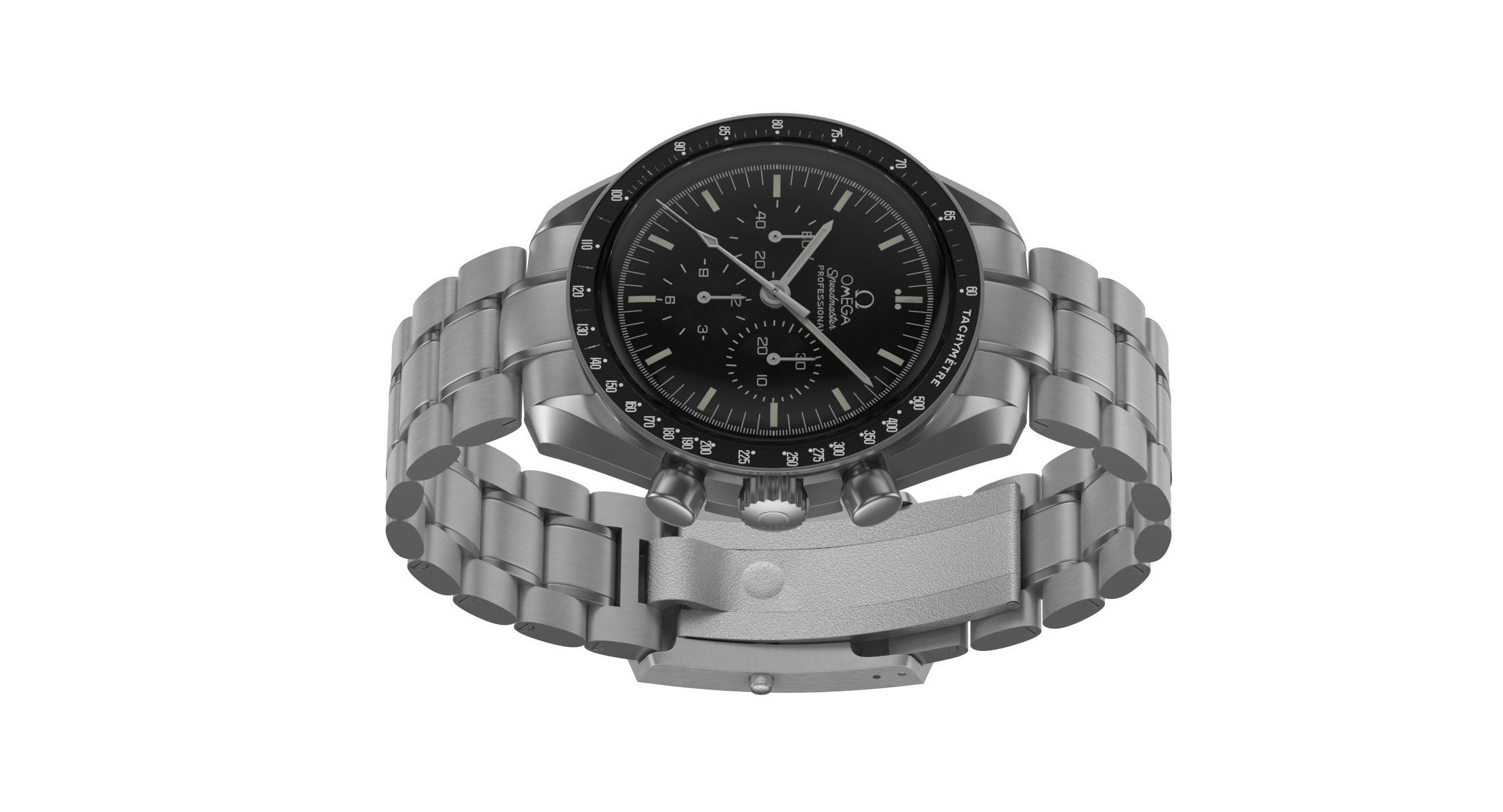 Omega Speedmaster Professional Moonwatch 3D model_7
