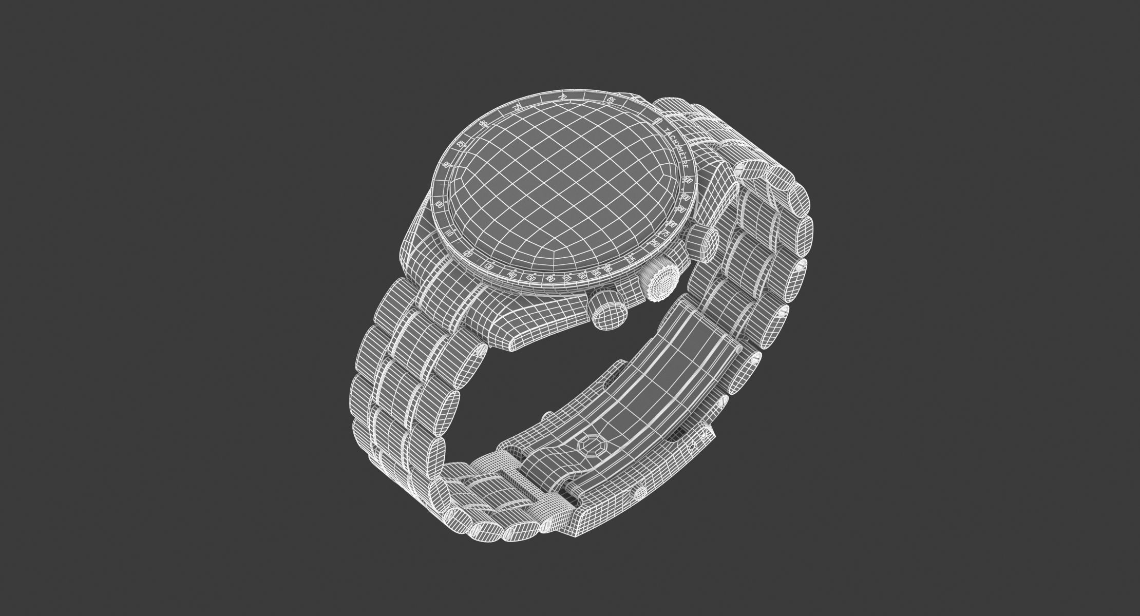 Omega Speedmaster Professional Moonwatch 3D model_19