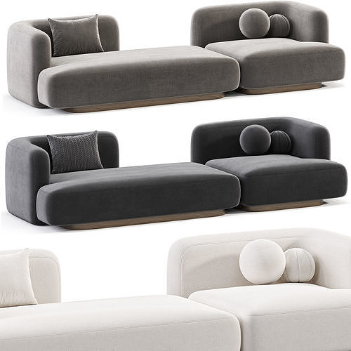 POP SOFA PROGRAM 02 3D model 3