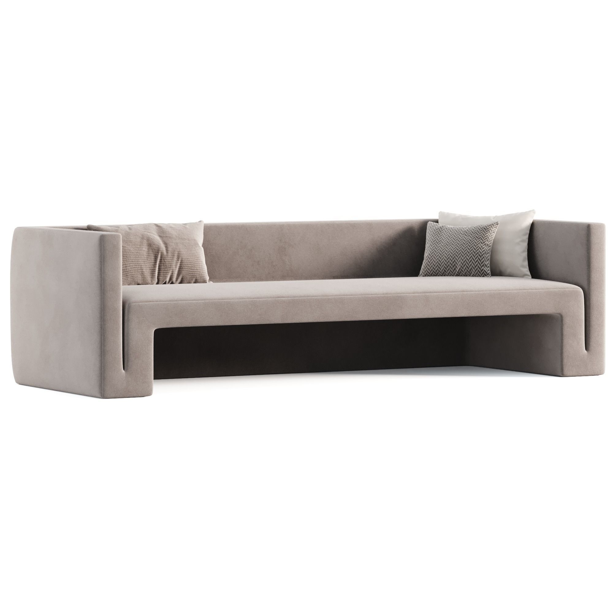 Matra Sofa By cb2 3D model_3