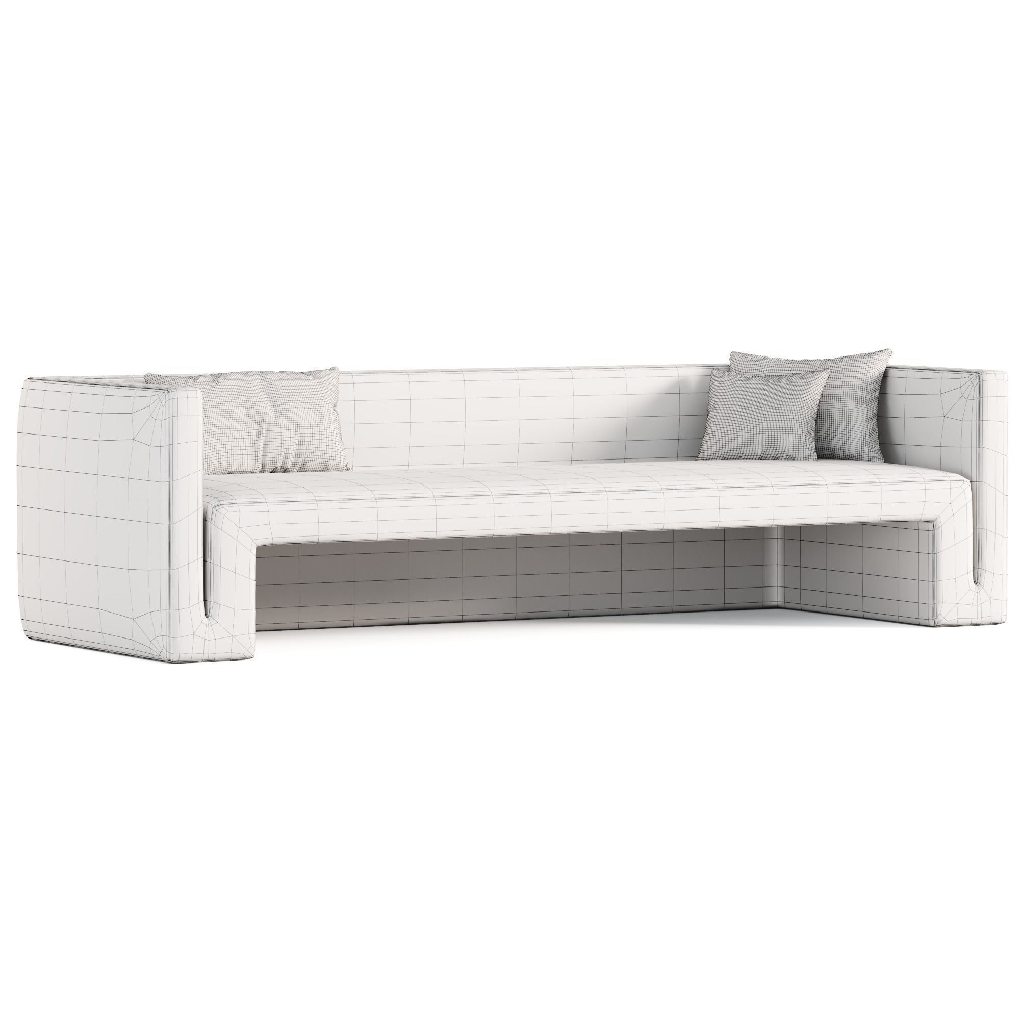 Matra Sofa By cb2 3D model_5