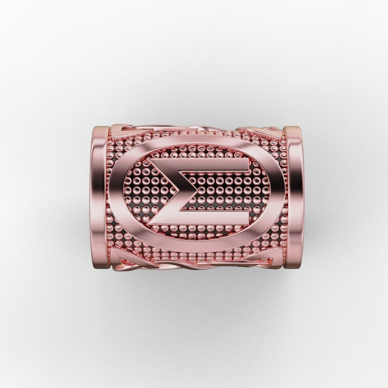 Rune Charm Ehwaz 3D print model_7