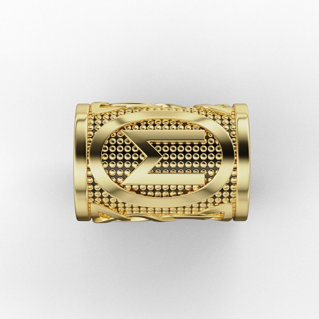 Rune Charm Ehwaz 3D print model_8