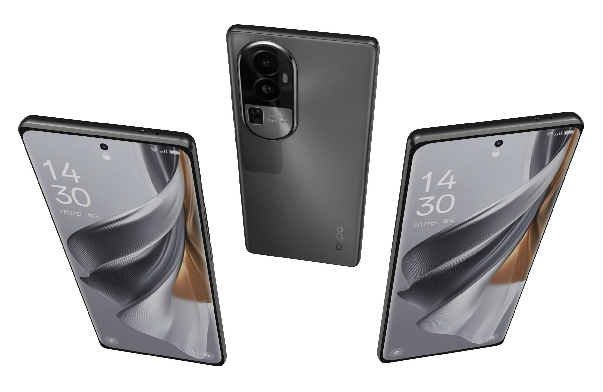 Oppo Reno 10 And Pro 3D model_13