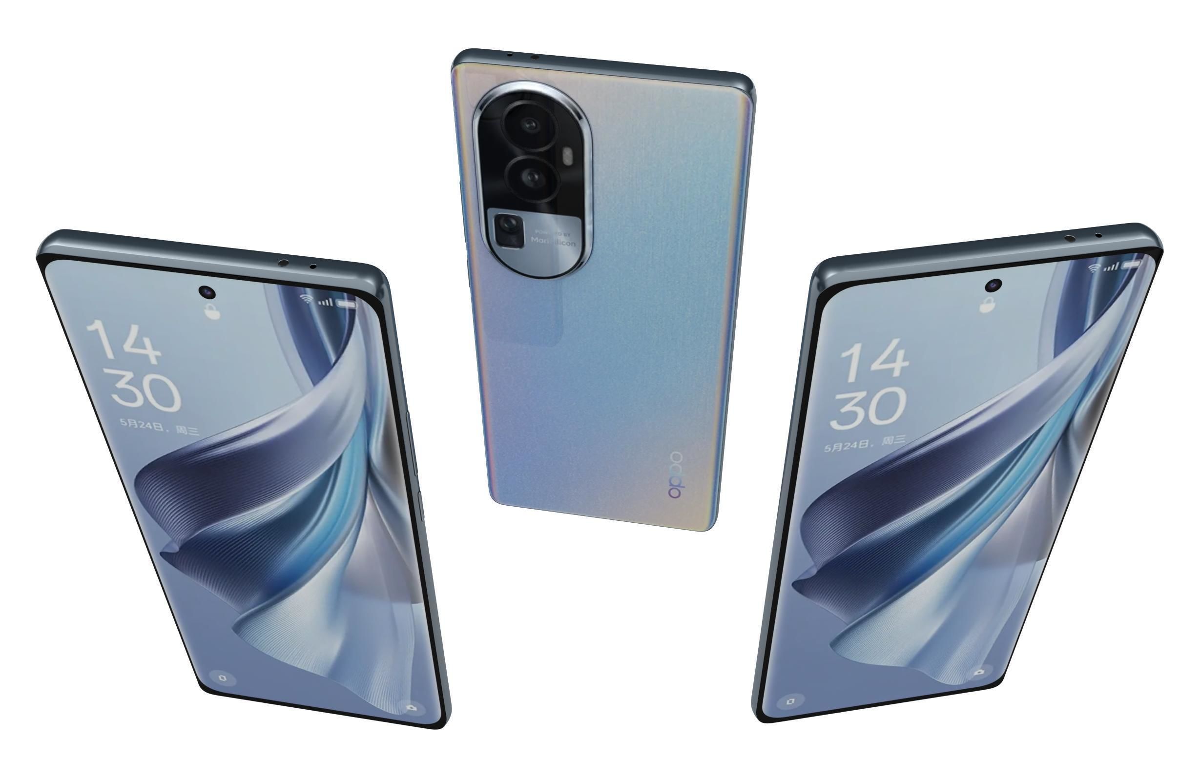 Oppo Reno 10 And Pro 3D model_7