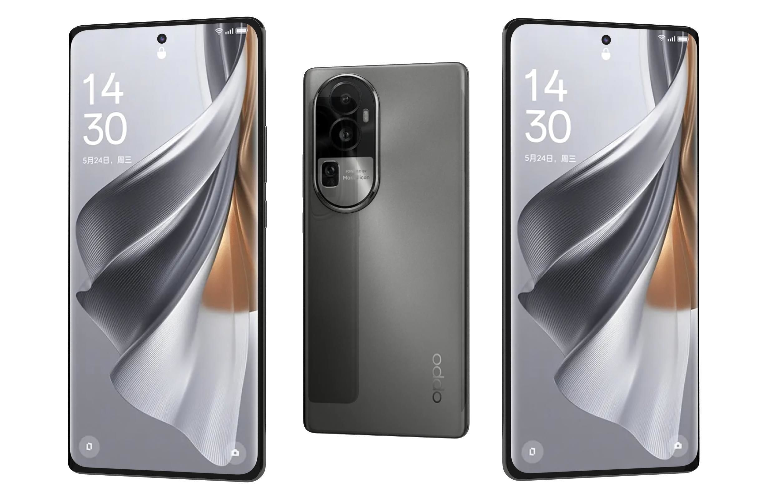 Oppo Reno 10 And Pro 3D model_2