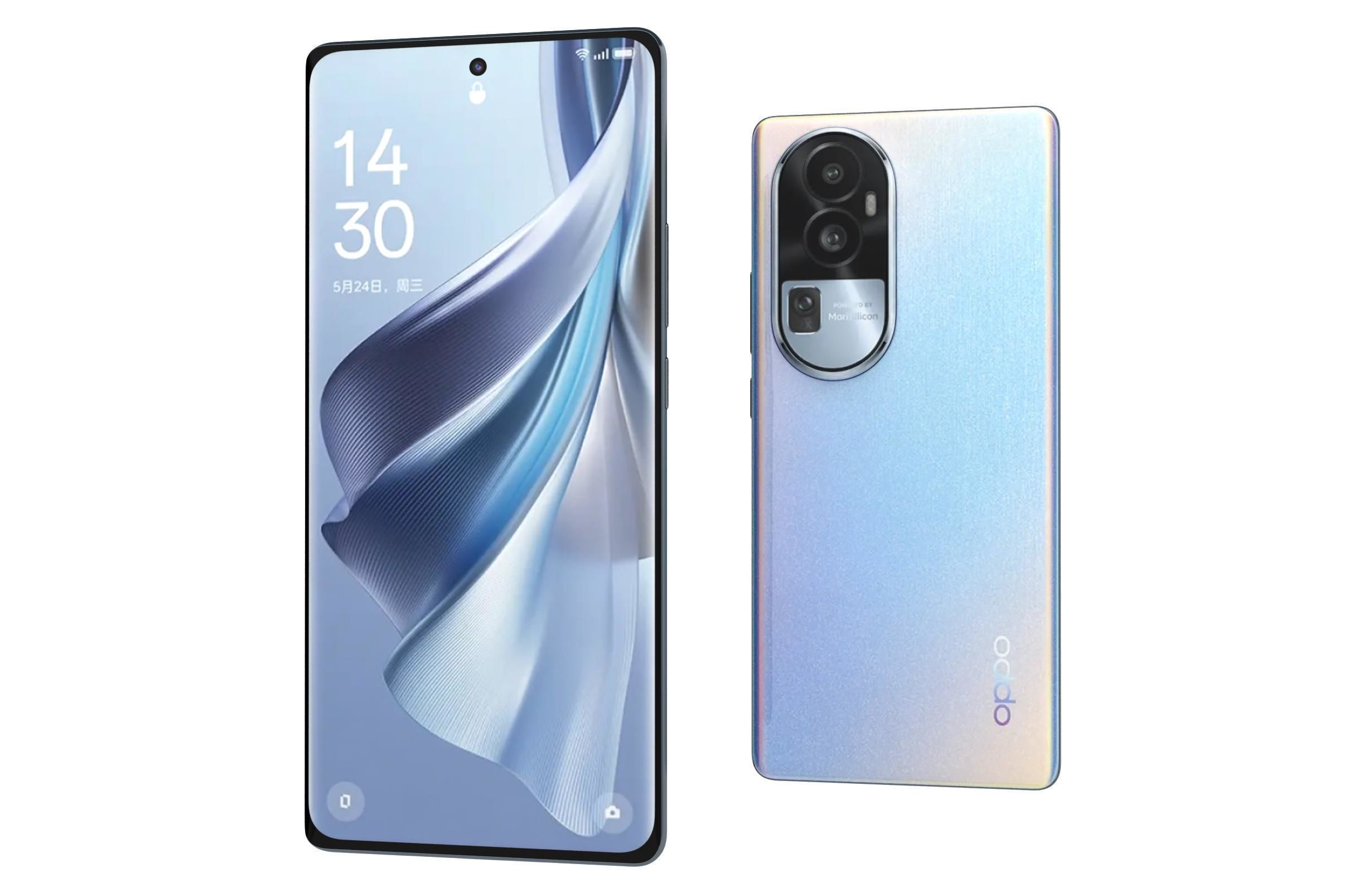 Oppo Reno 10 And Pro 3D model_12