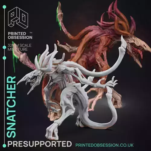 Snatcher - 3D Printable TTRPG - PRESUPPORTED - 32mm Scale