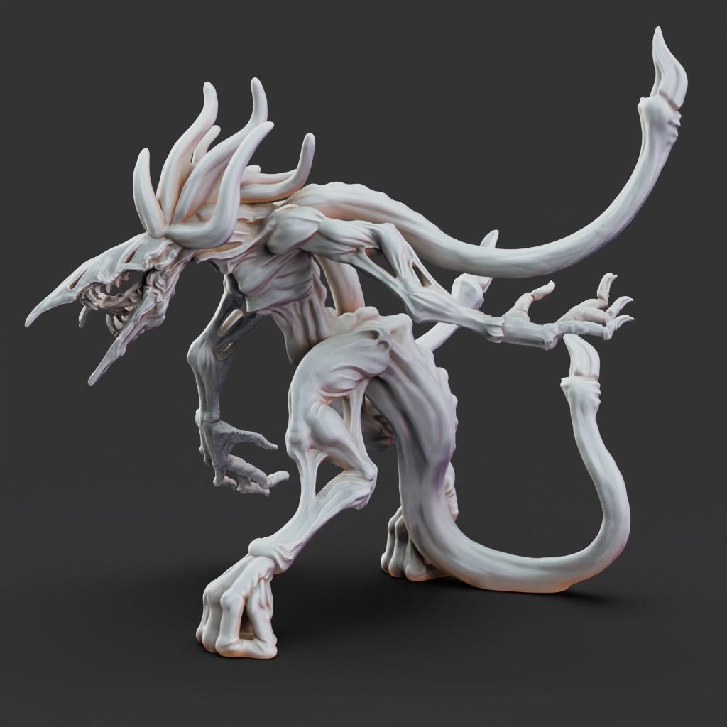 Snatcher - 3D Printable TTRPG - PRESUPPORTED - 32mm Scale 3D print model_5