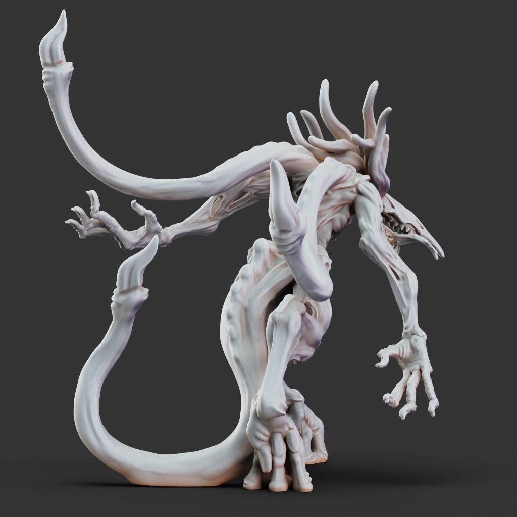 Snatcher - 3D Printable TTRPG - PRESUPPORTED - 32mm Scale 3D print model_6