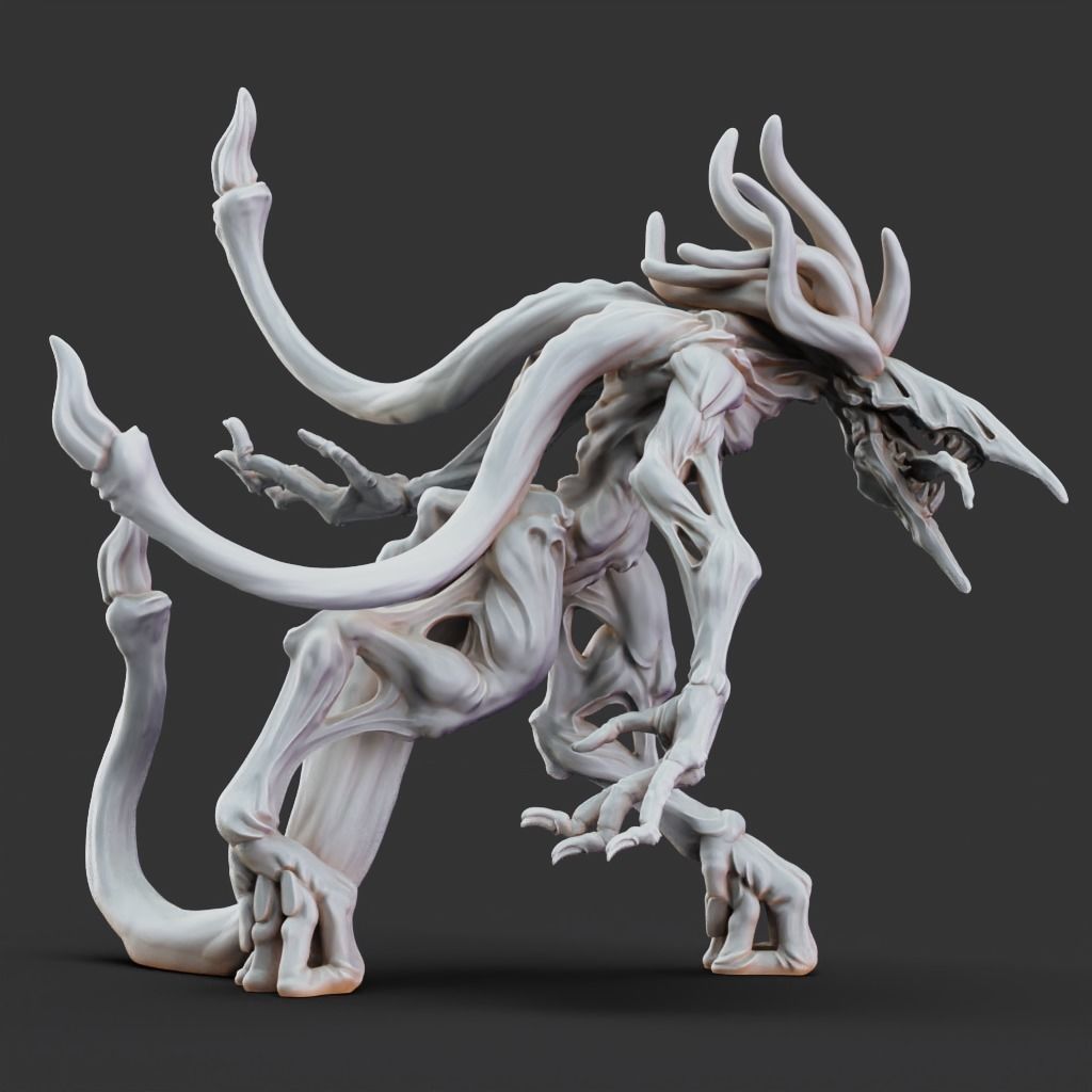 Snatcher - 3D Printable TTRPG - PRESUPPORTED - 32mm Scale 3D print model_7