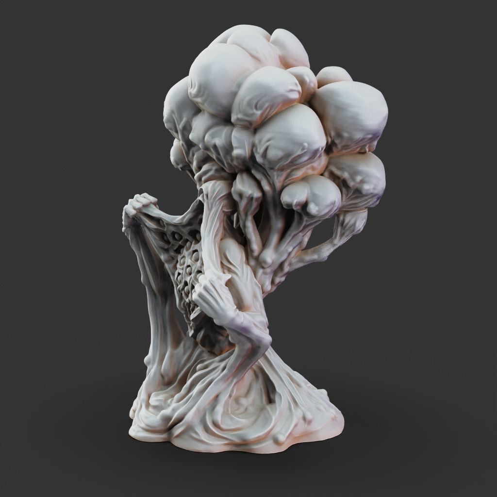 Fog Emitter - 3D Printable TTRPG - PRESUPPORTED - 32mm Scale 3D print model_5