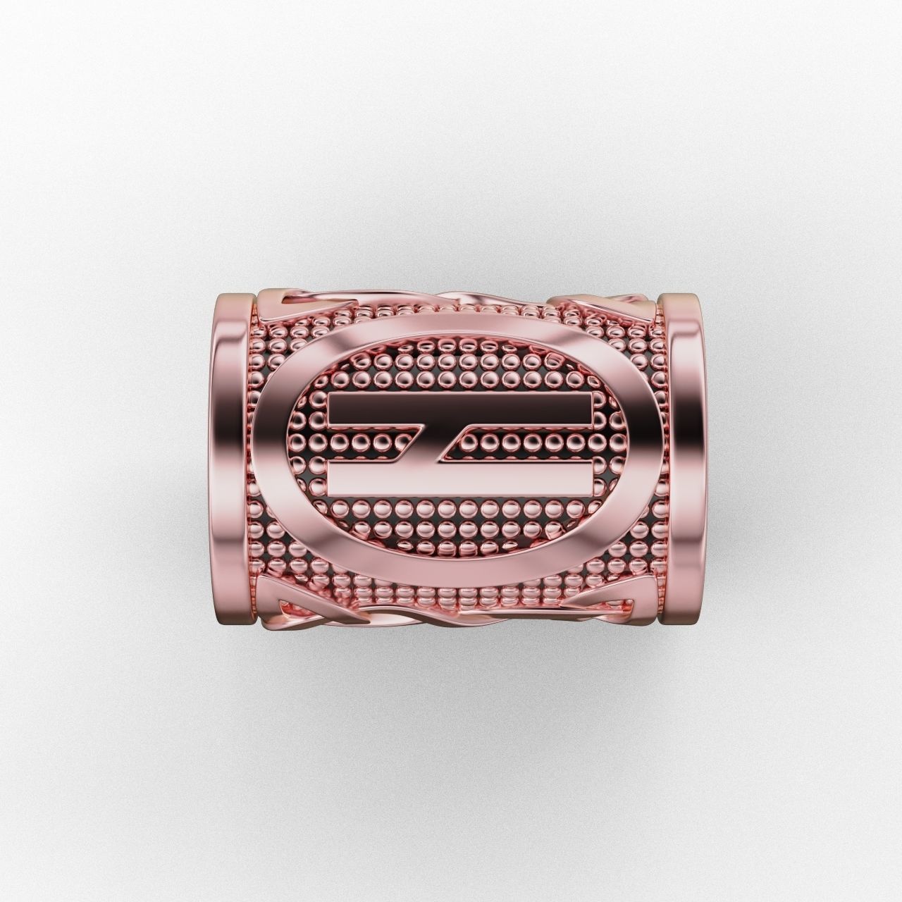 Rune Charm Hagill 3D print model_7